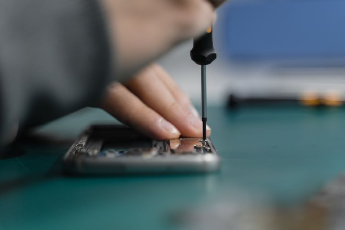 Trabajo terminado: iPhone mojado revivido
